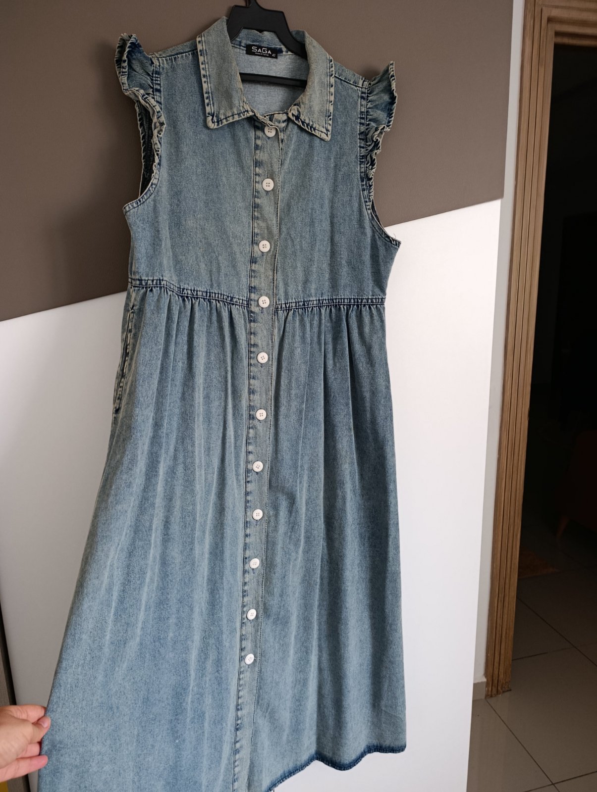 Robe en jean made in turkey