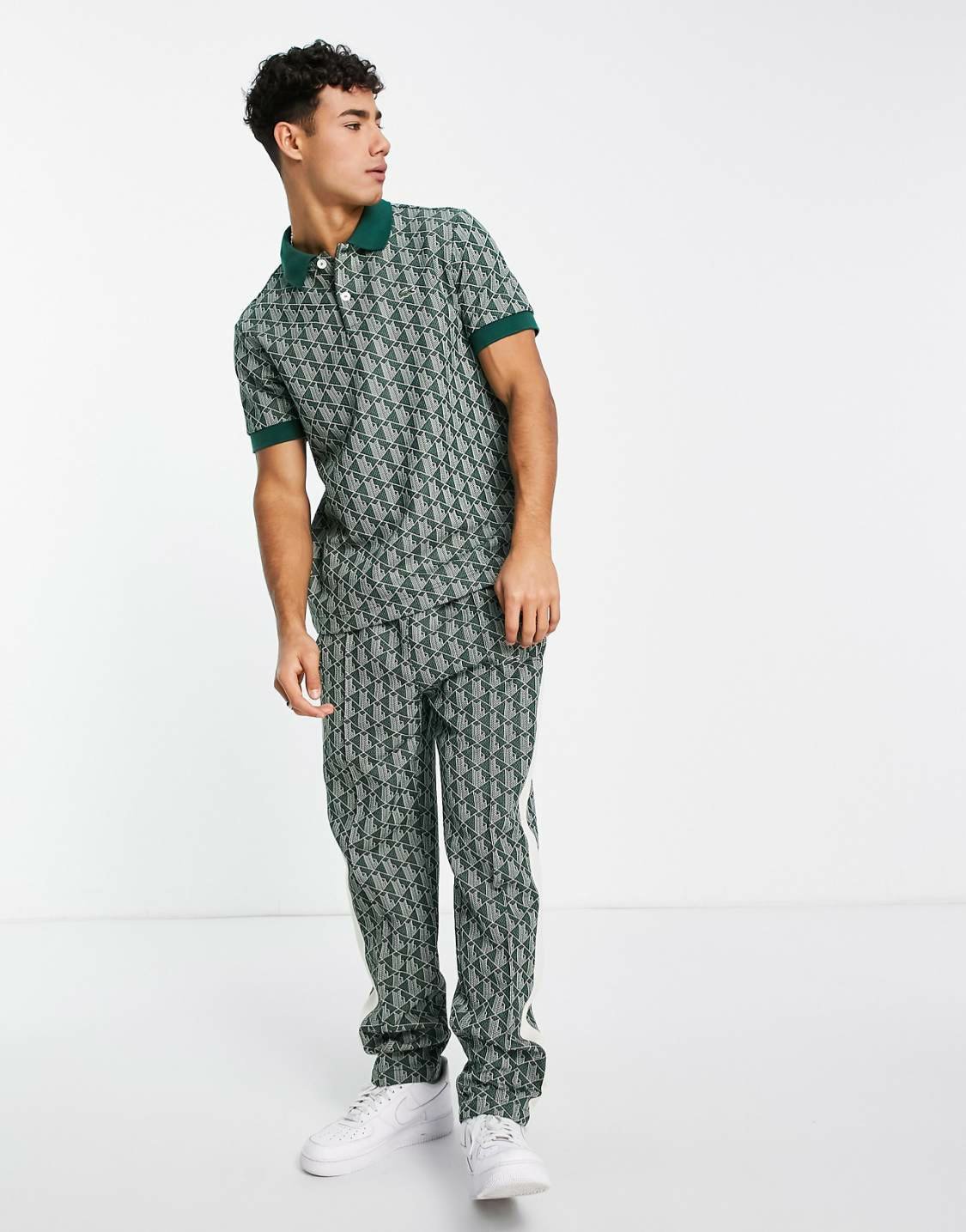 Tenue lacoste vert  authentique taille L XL jamais porté 