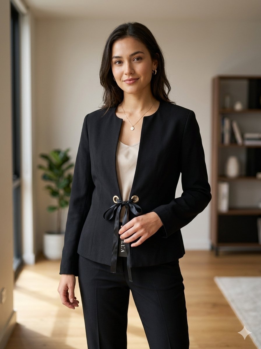 Veste noir posé taille 44 neuf 