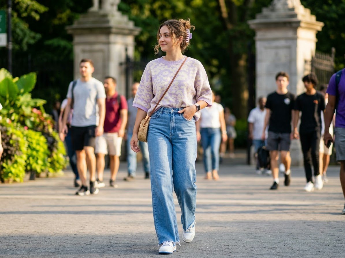 Pantalon en jeans droit taille 36 neuf avec étiquette 