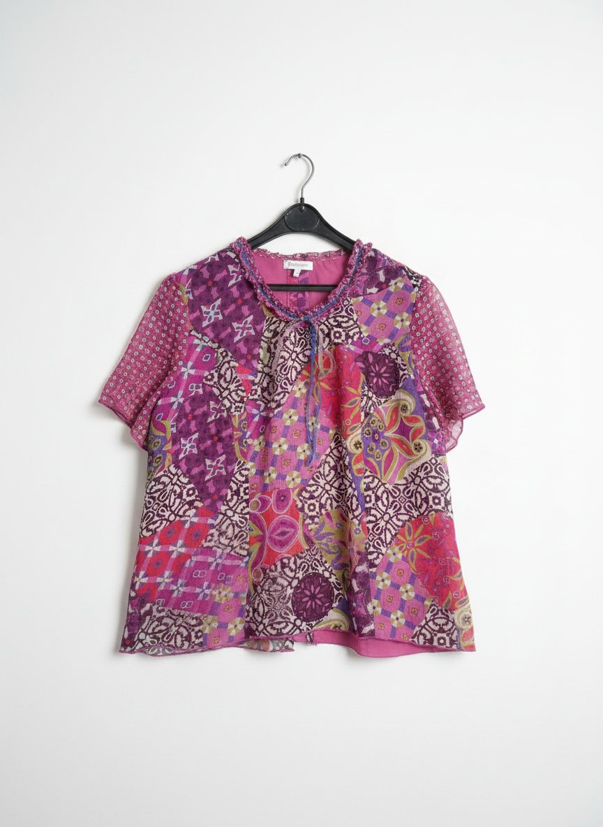 Chemisier multicolores taille L 