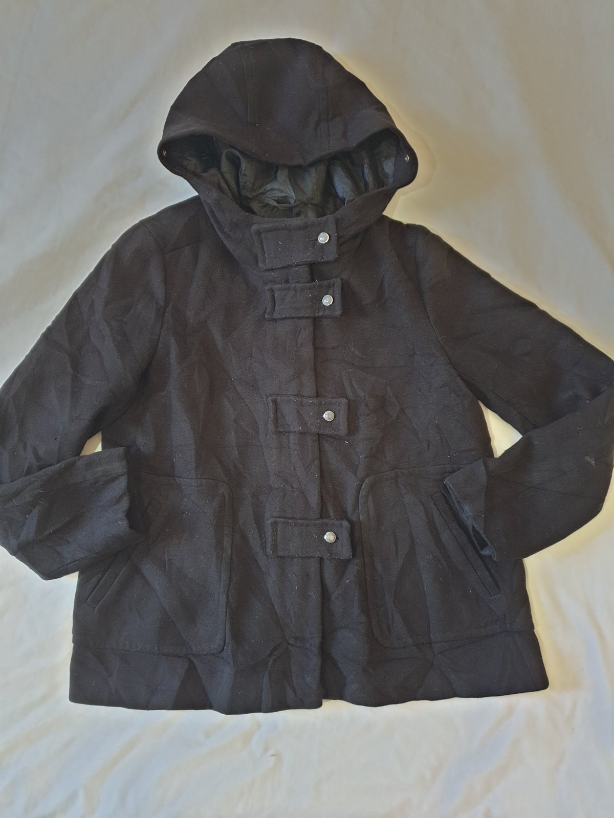 Manteau cachemire zara noire taille s