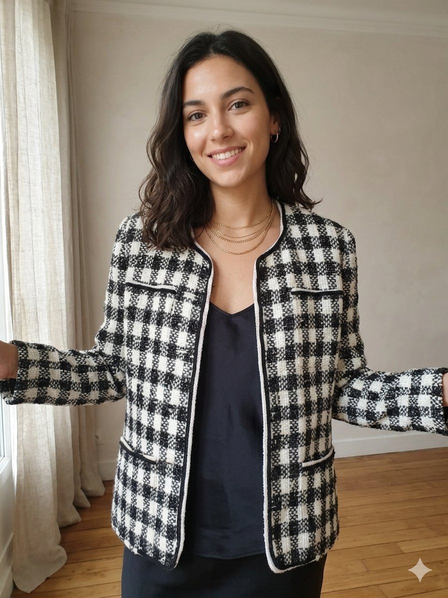 Veste style Chanel importé taille M