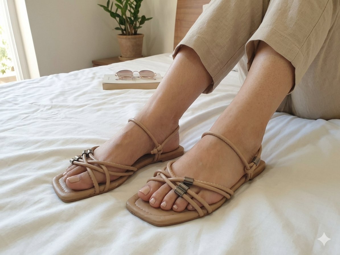 Sandales beige pointure 37