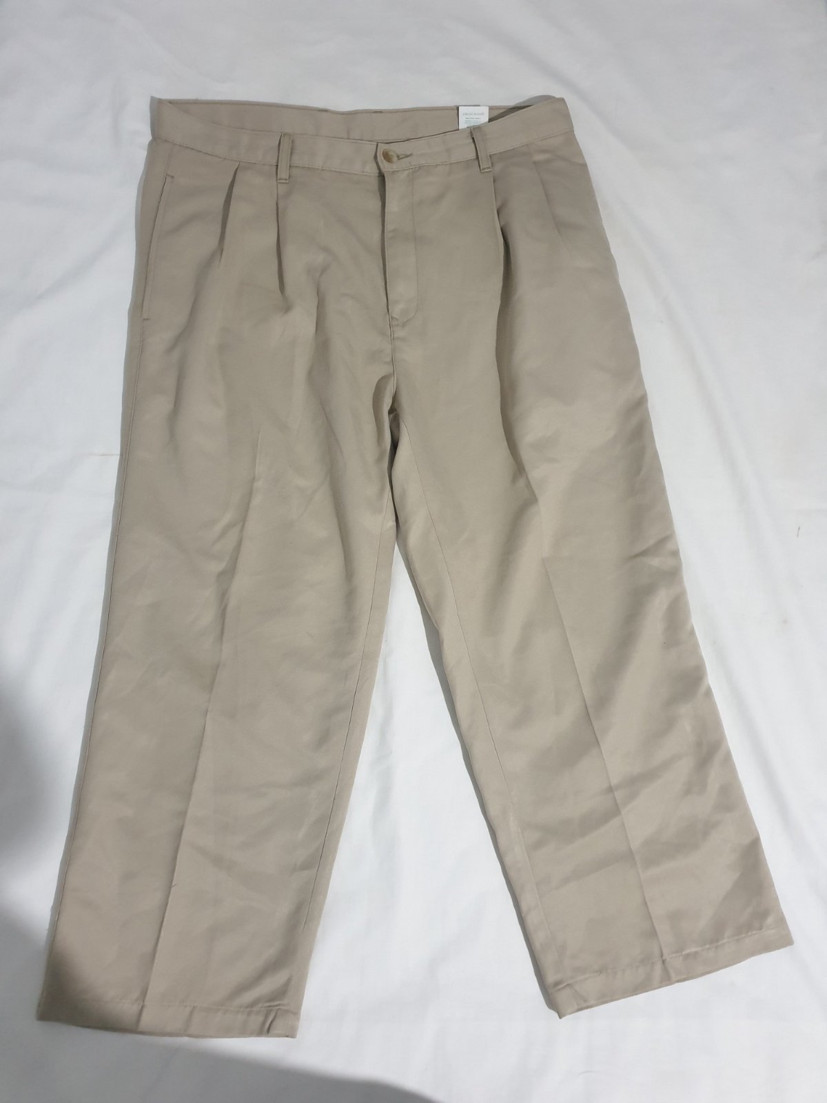 Pantalon classique beige taille 42