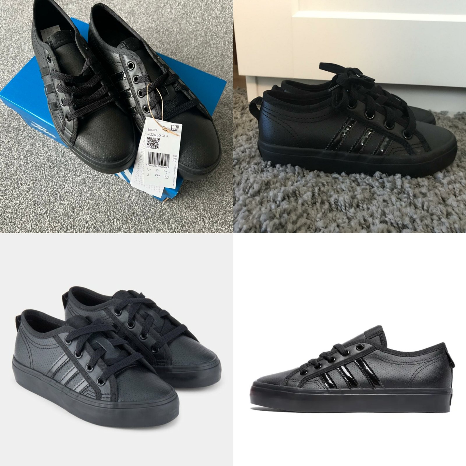 Baskets adidas nizza lo junior original pointure 37