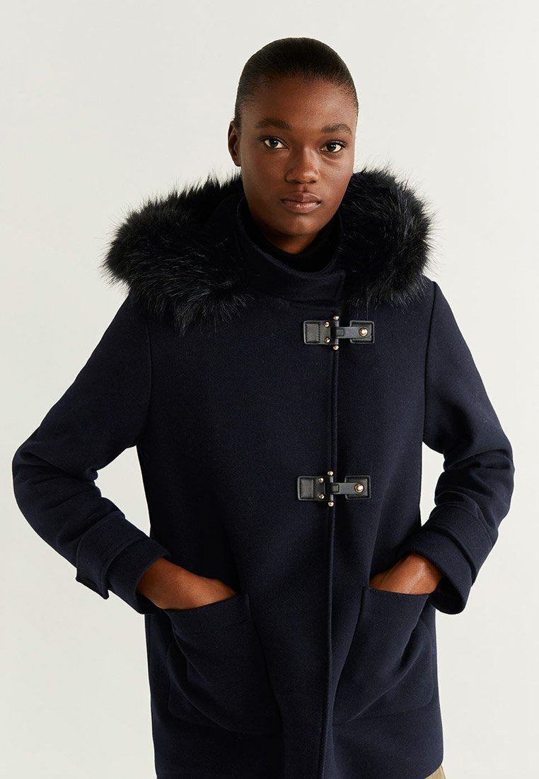 Manteau cachemire mango bleu marine taille xs