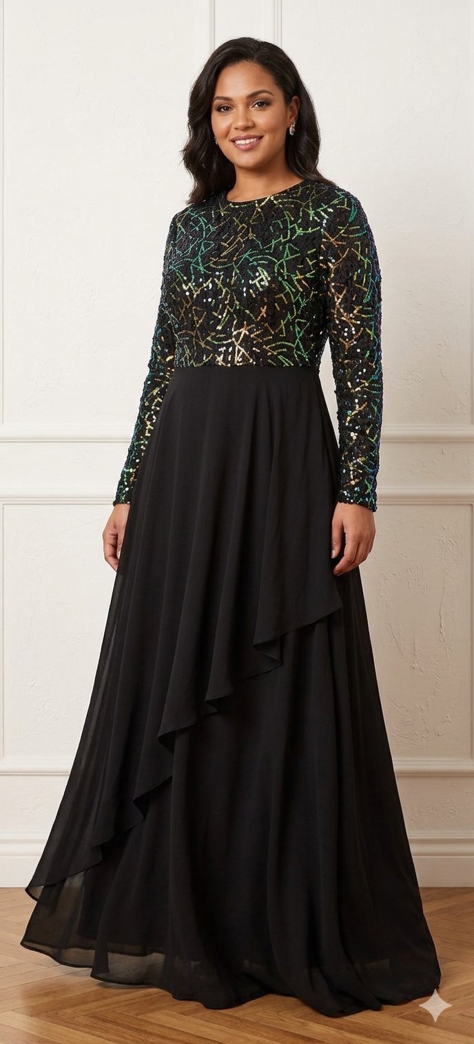 Robe soirée noire neufs taille 46
