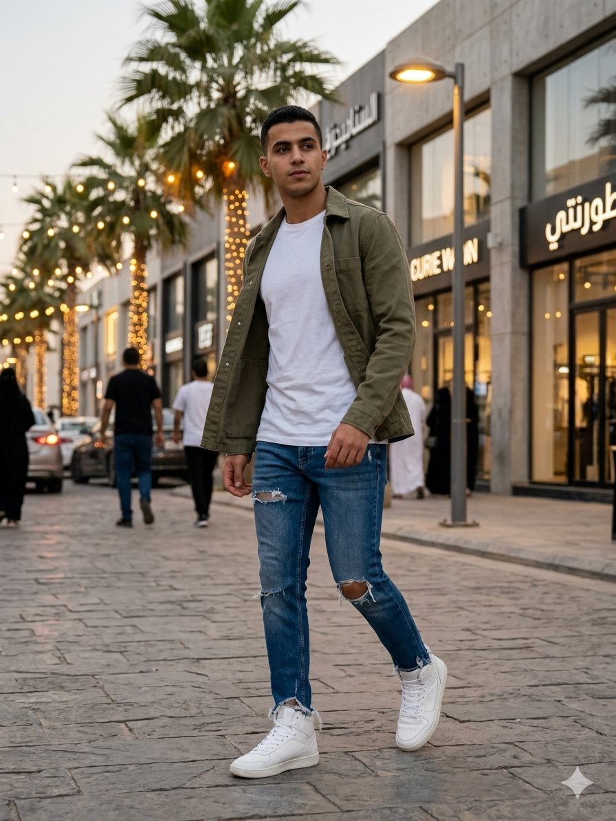 Jeans zara bleu déchiré pour homme taille 40