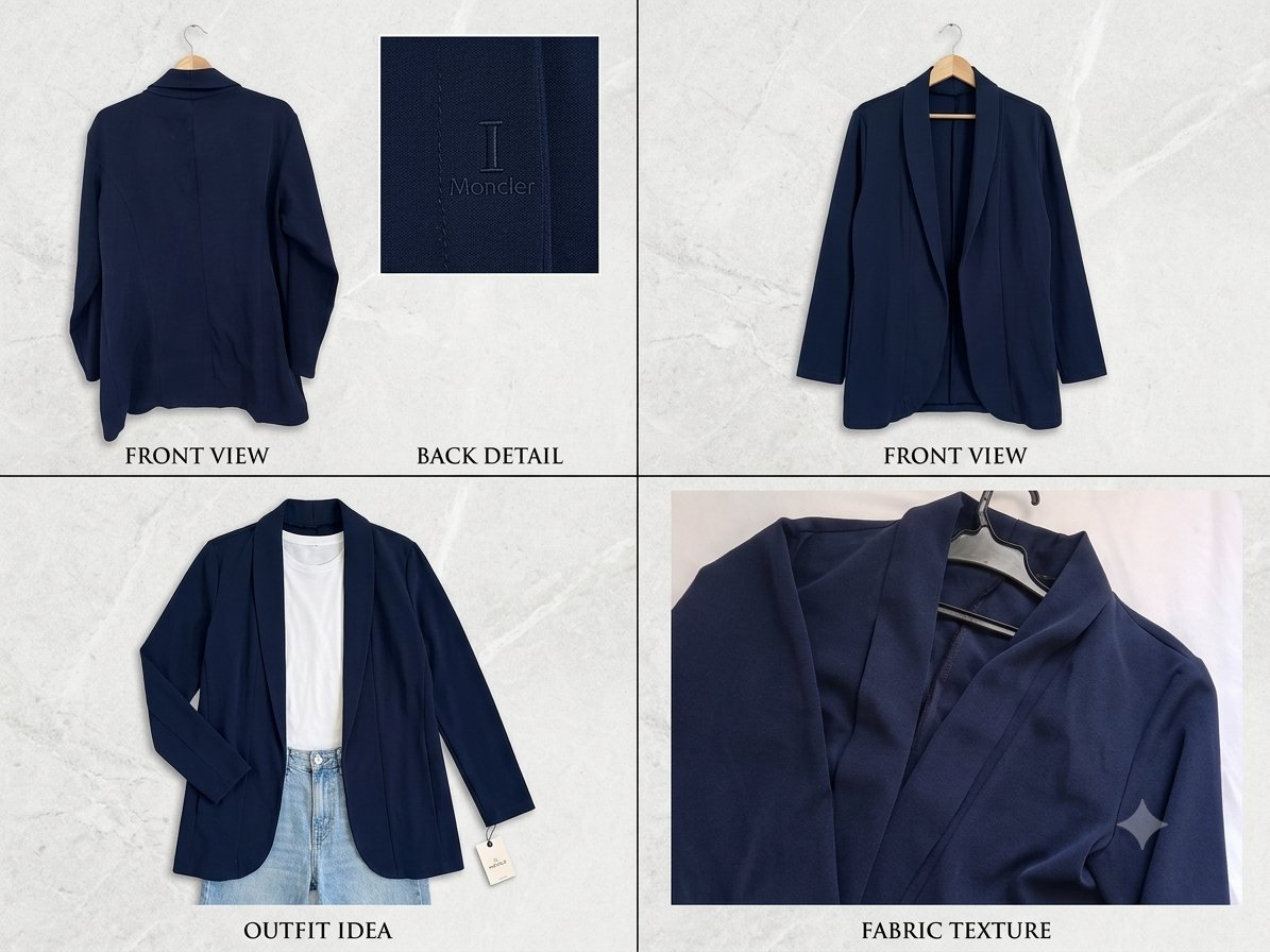 Veste bleu marine
