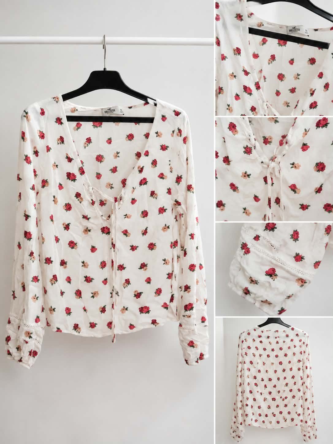 Blouse Hollister fleurie – Taille XS – bon état