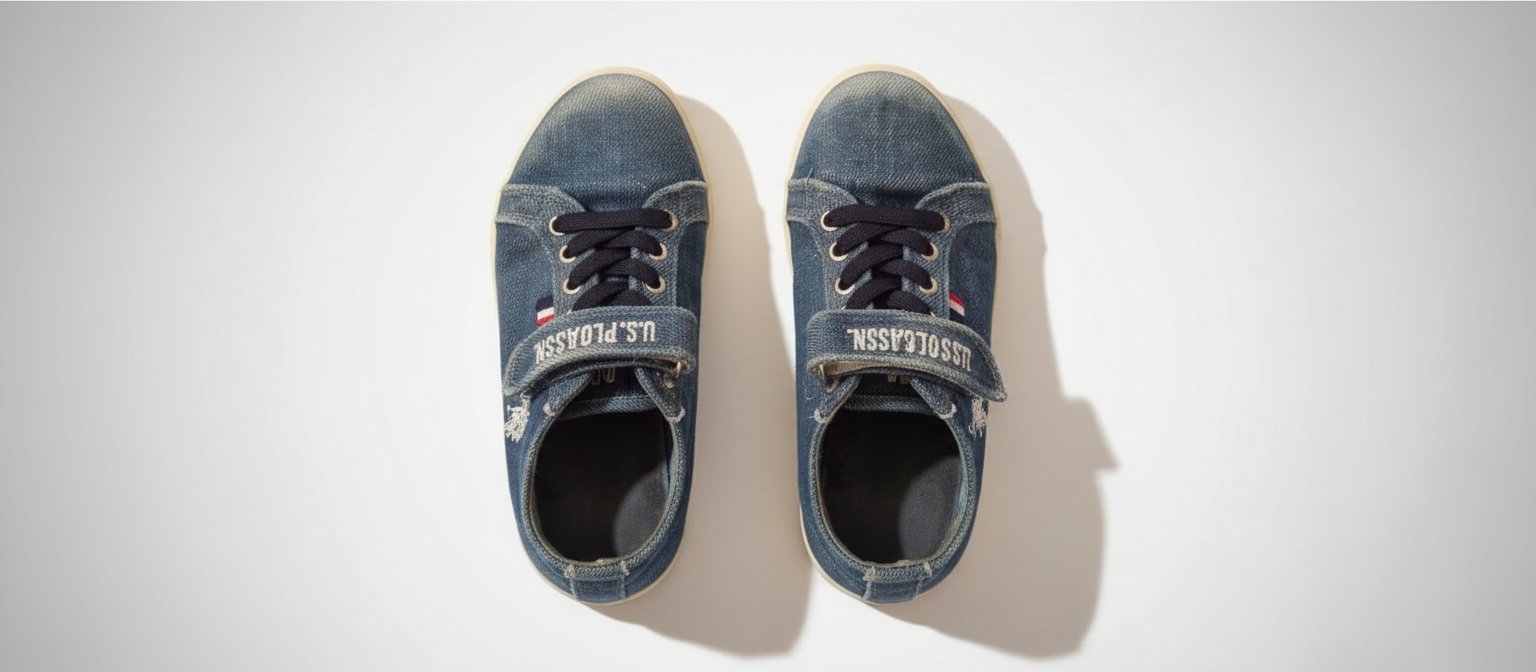 Baskets en jean de la marque U.S. Polo Assn