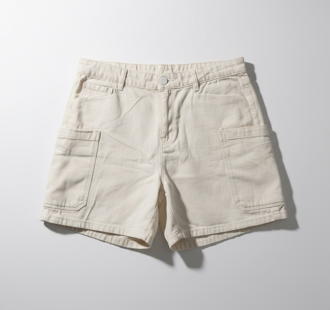 Short zara blanc