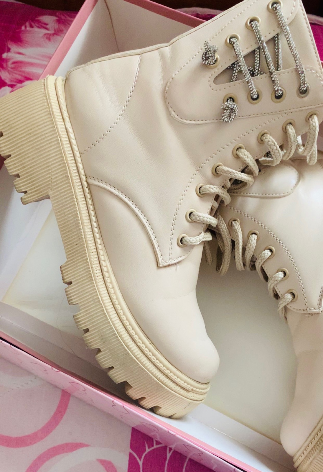 Bottines nude 💛