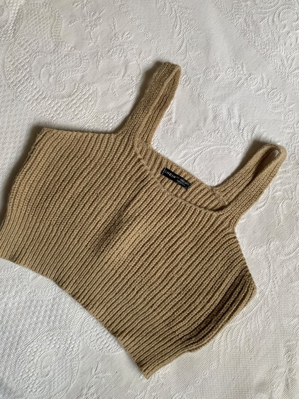 Débardeur beige shein taille L 🤎