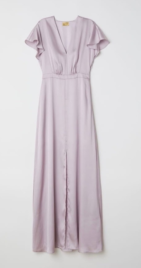 Robe H&M violet lella taille 38💜