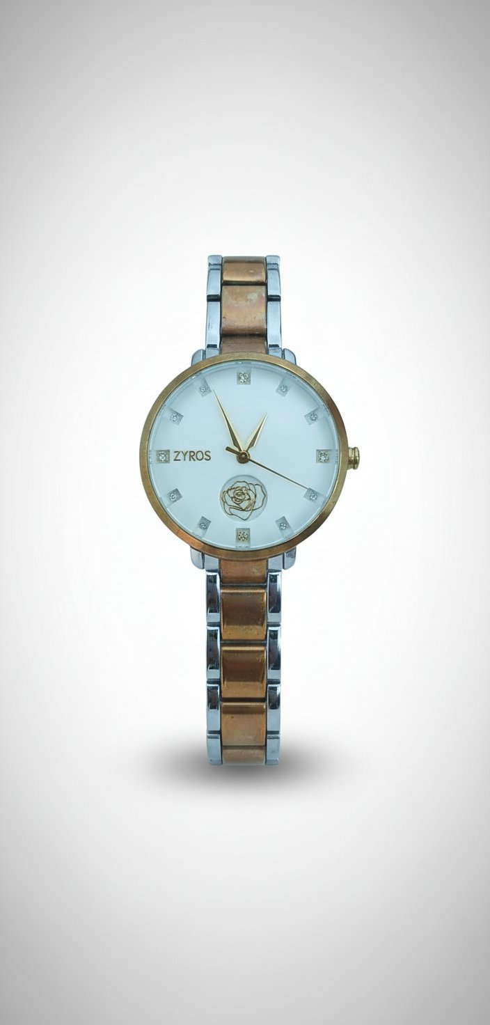 Montre Zyros motif rose
