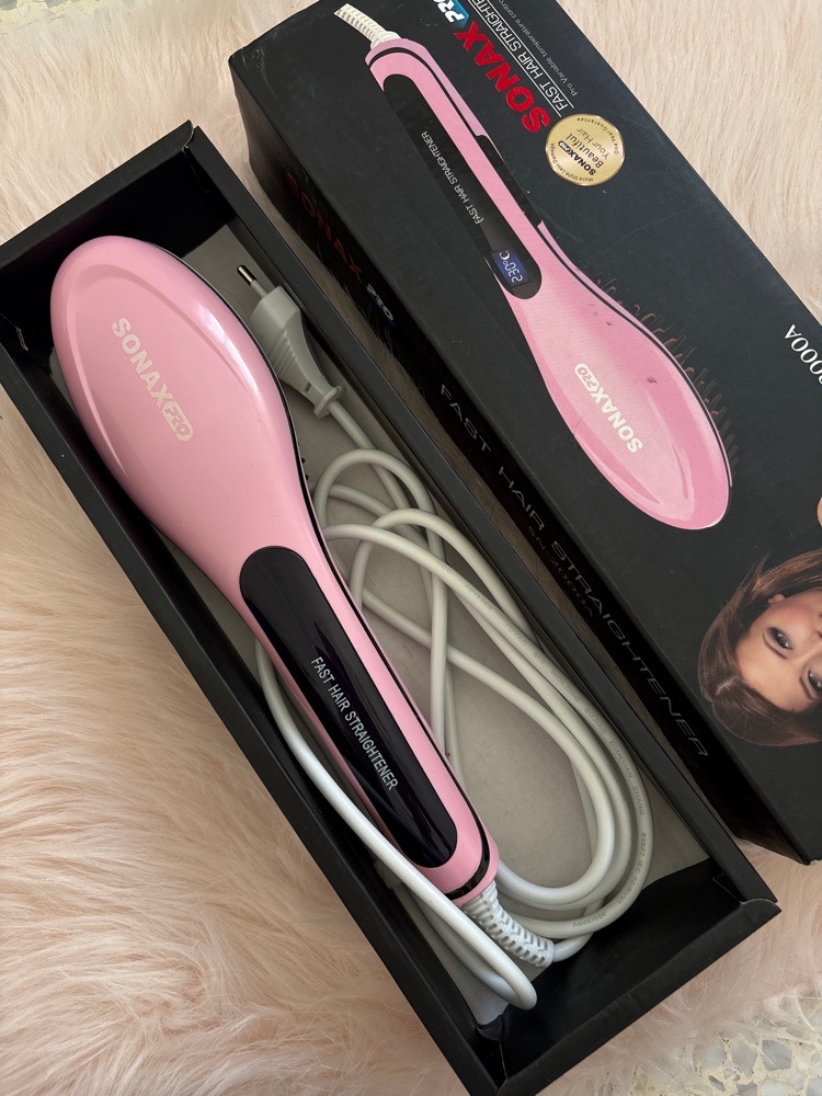 Brosse chauffante