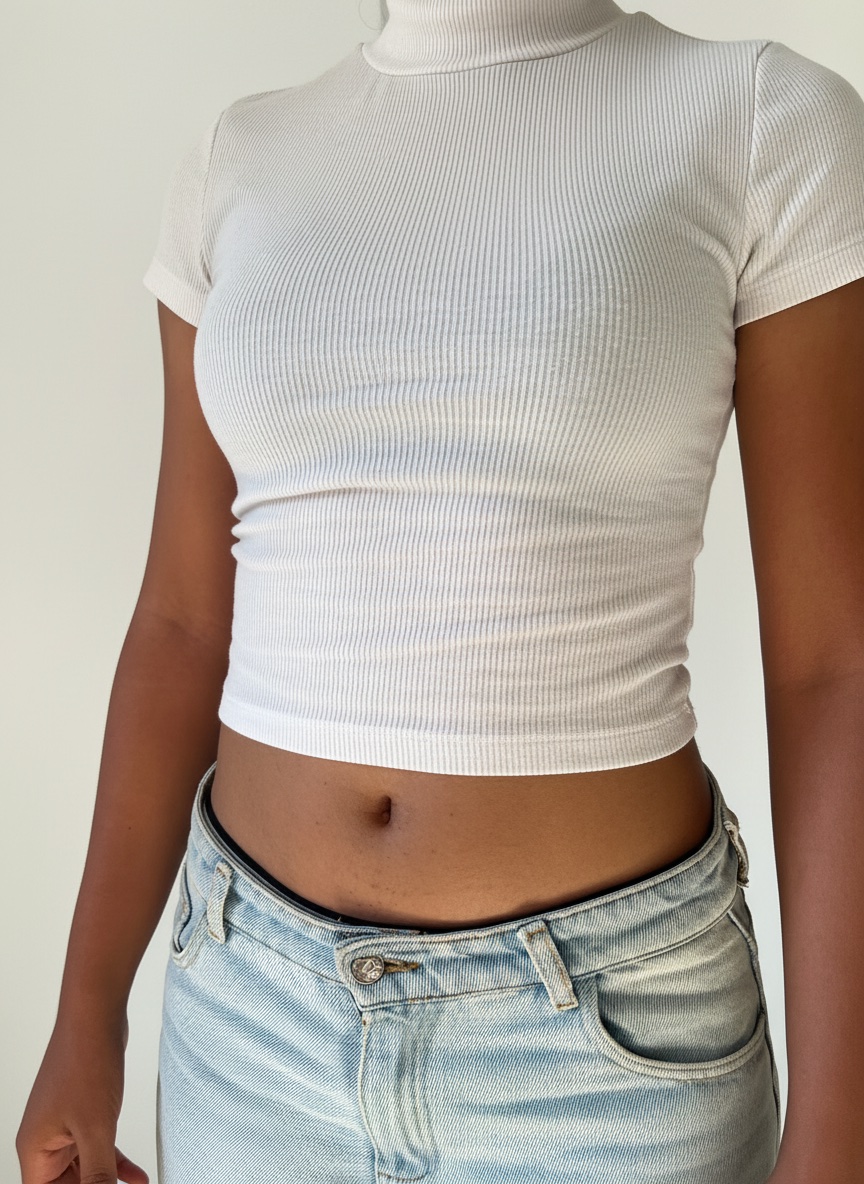 Top en blanc shein 