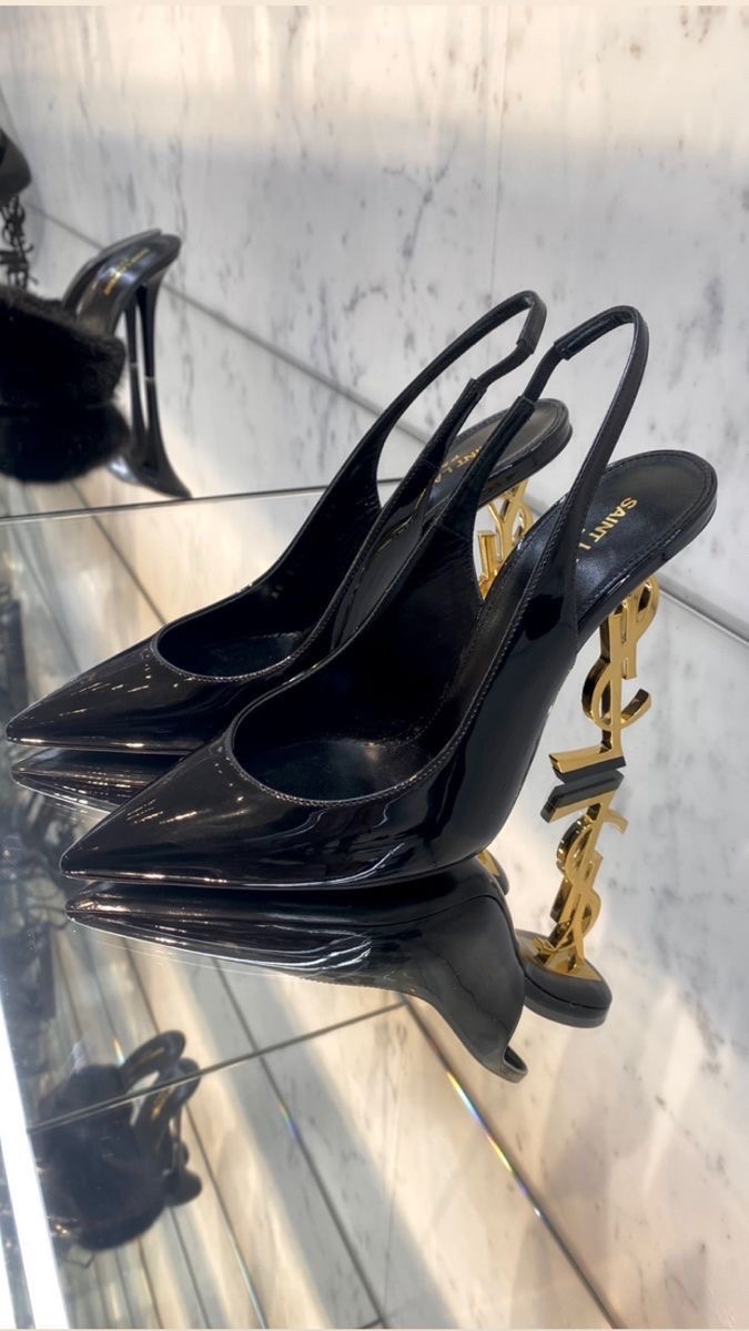 Talon Yves Saint Laurent noir