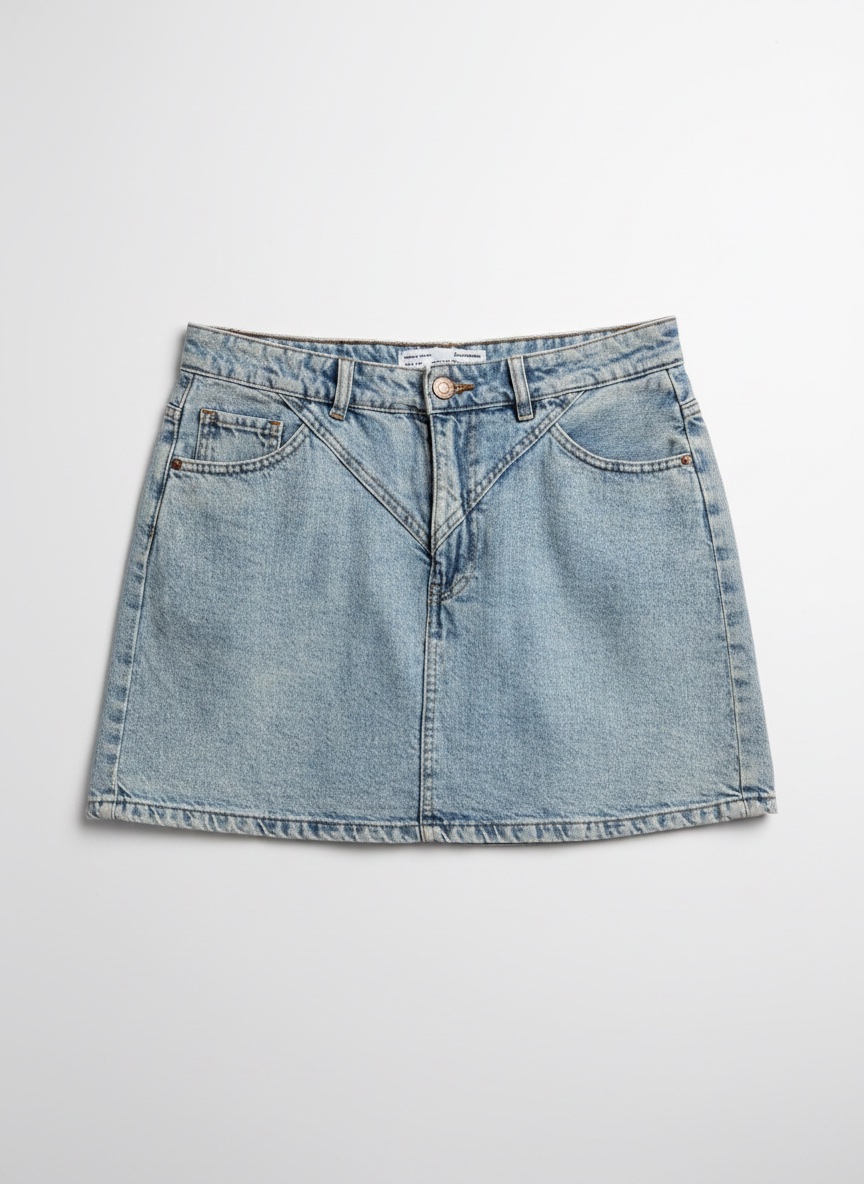 Jupe denim Stradivarius