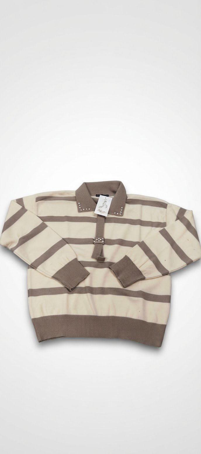 Pull femme rayure 