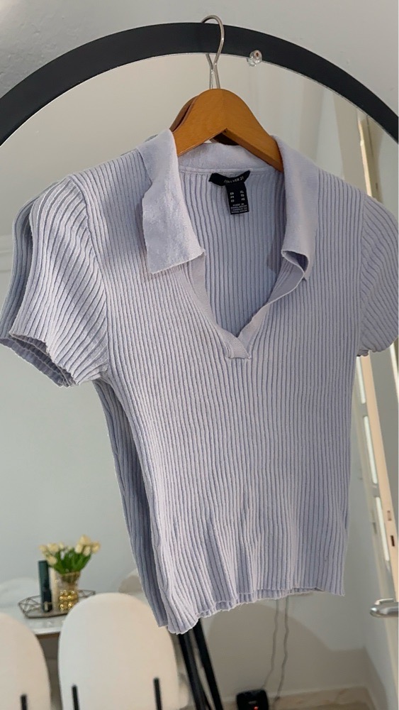 T-shirt bleu ciel 