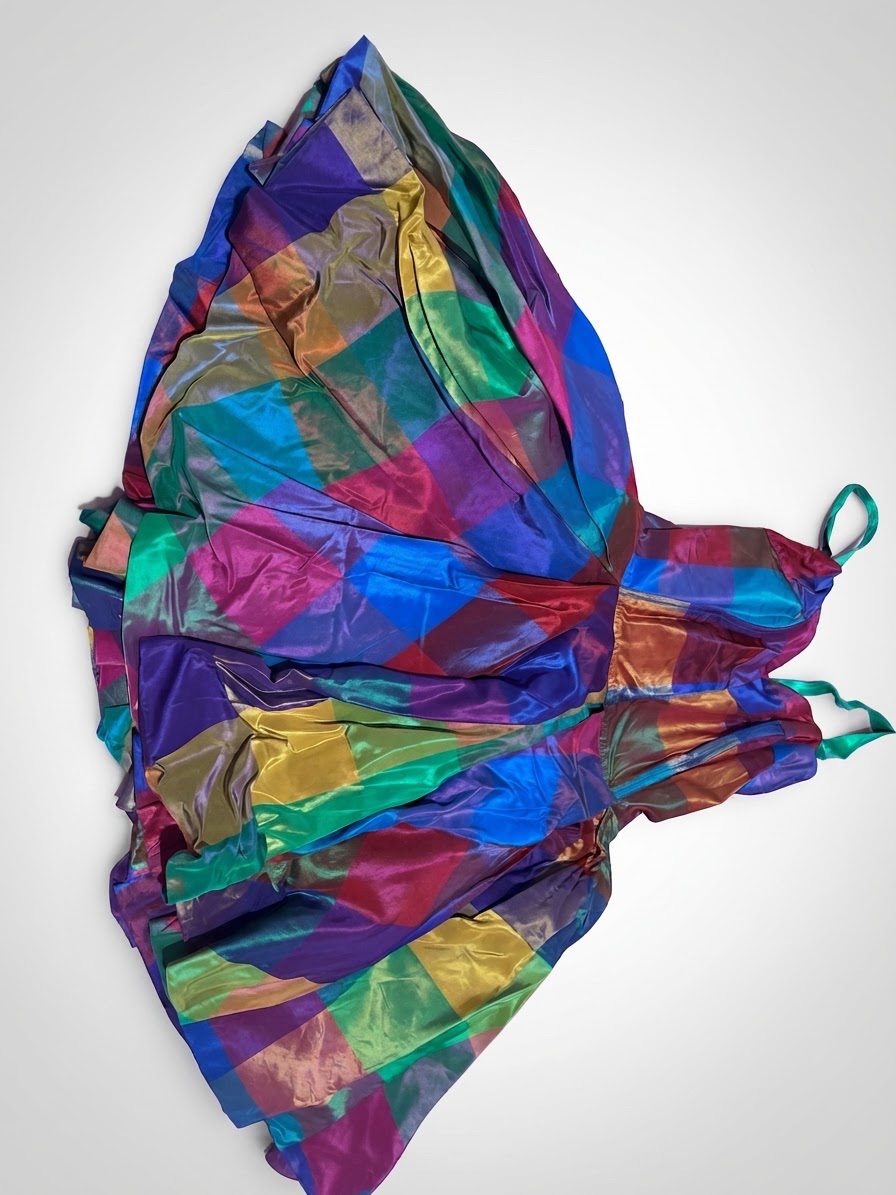 Robe de soirée multicolore fille max16ans 12