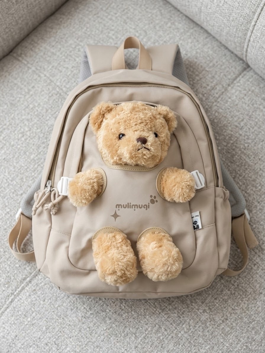 Sac à dos beige