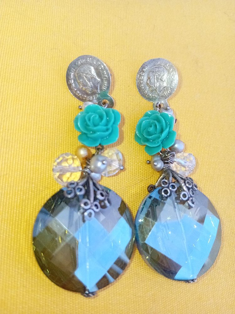 Boucles d'oreilles en argent 