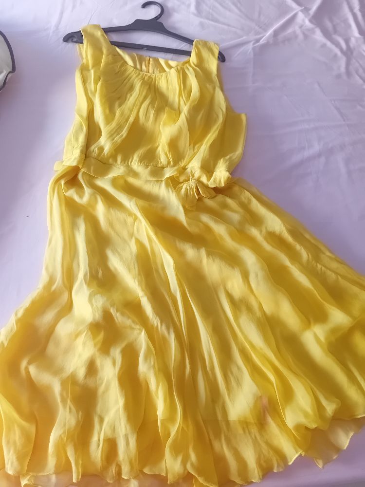 Robe en mousseline de soie 