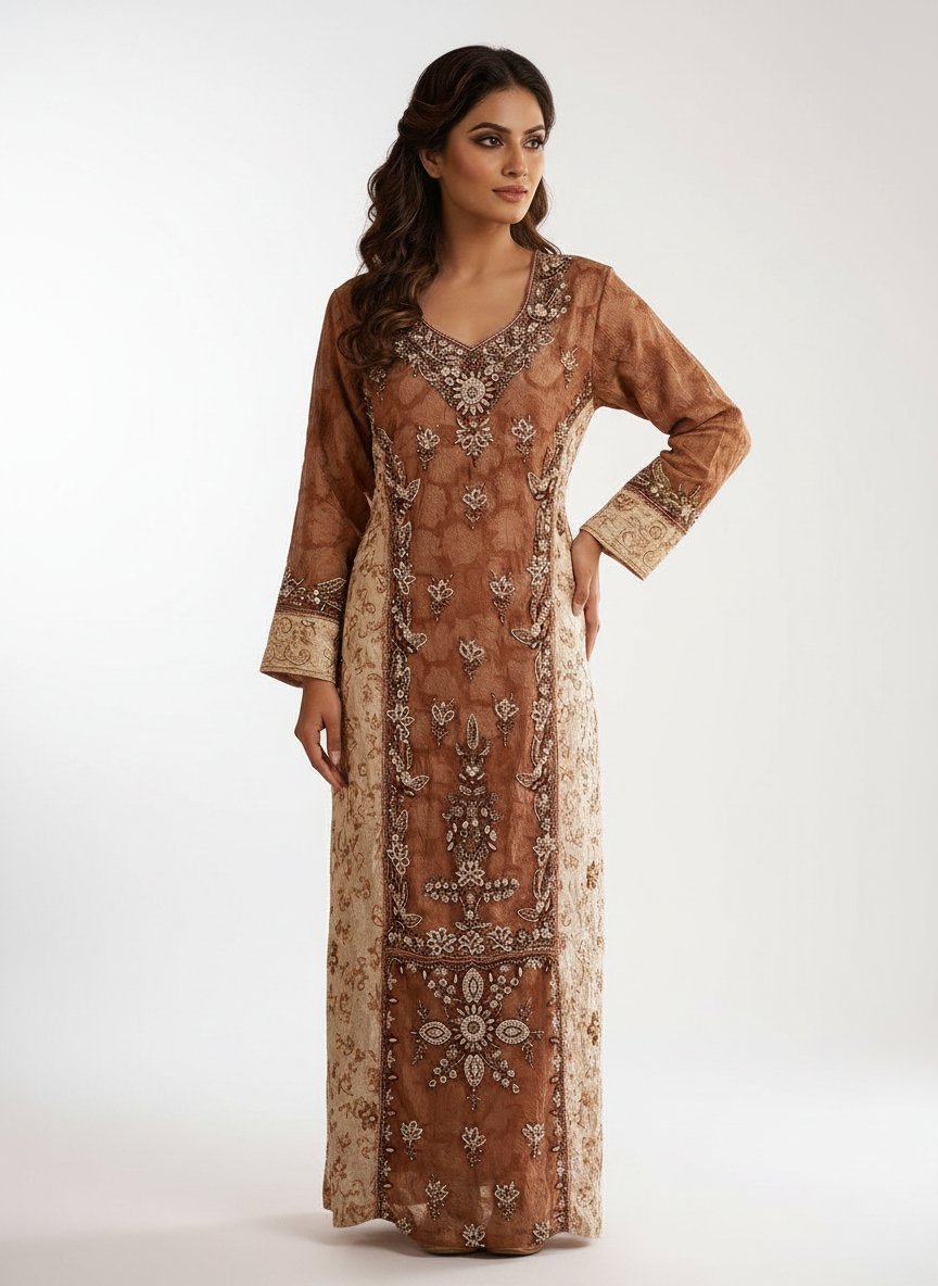 Caftan style indien