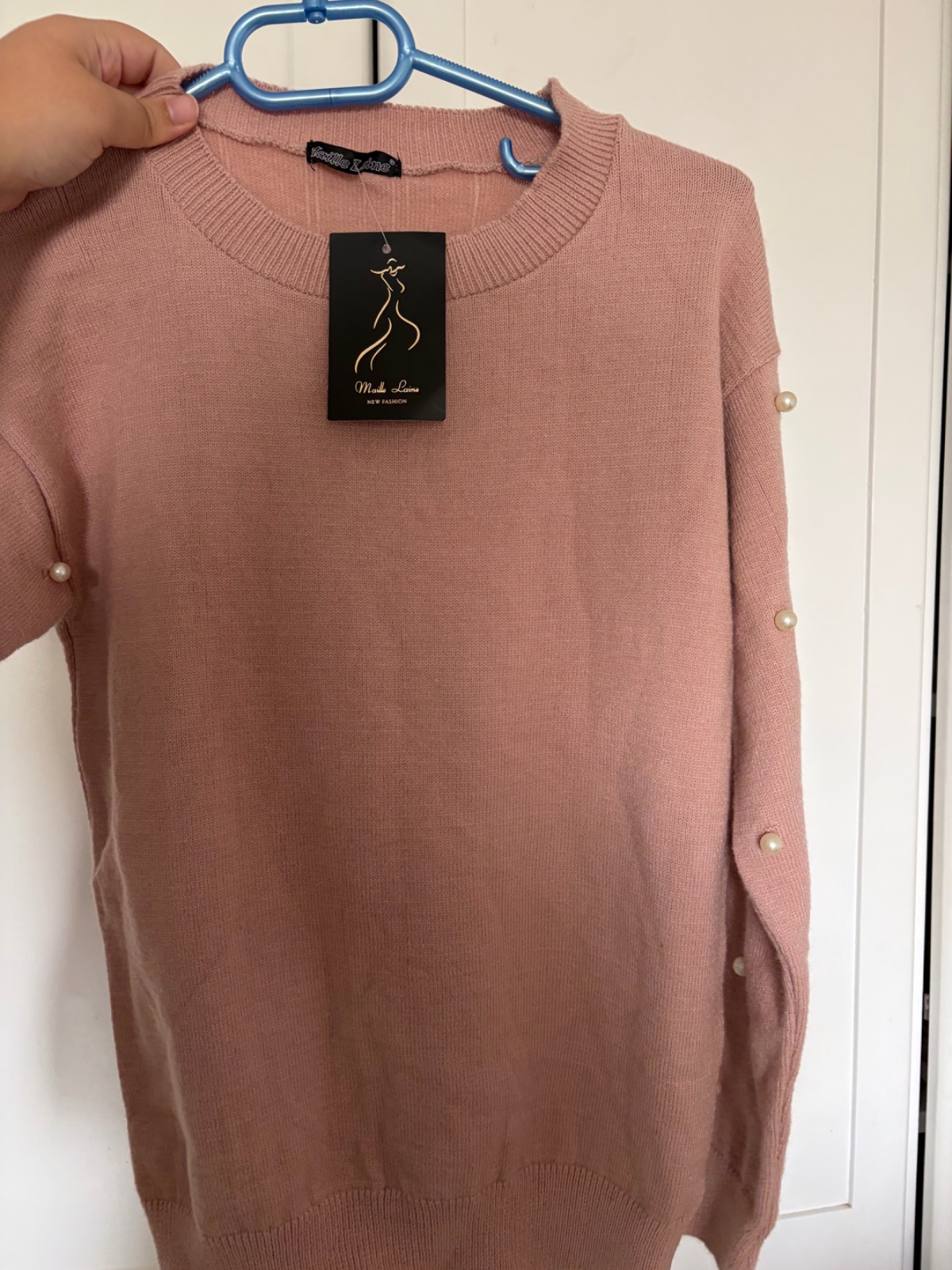 Pull rose neuf avec ettiquette