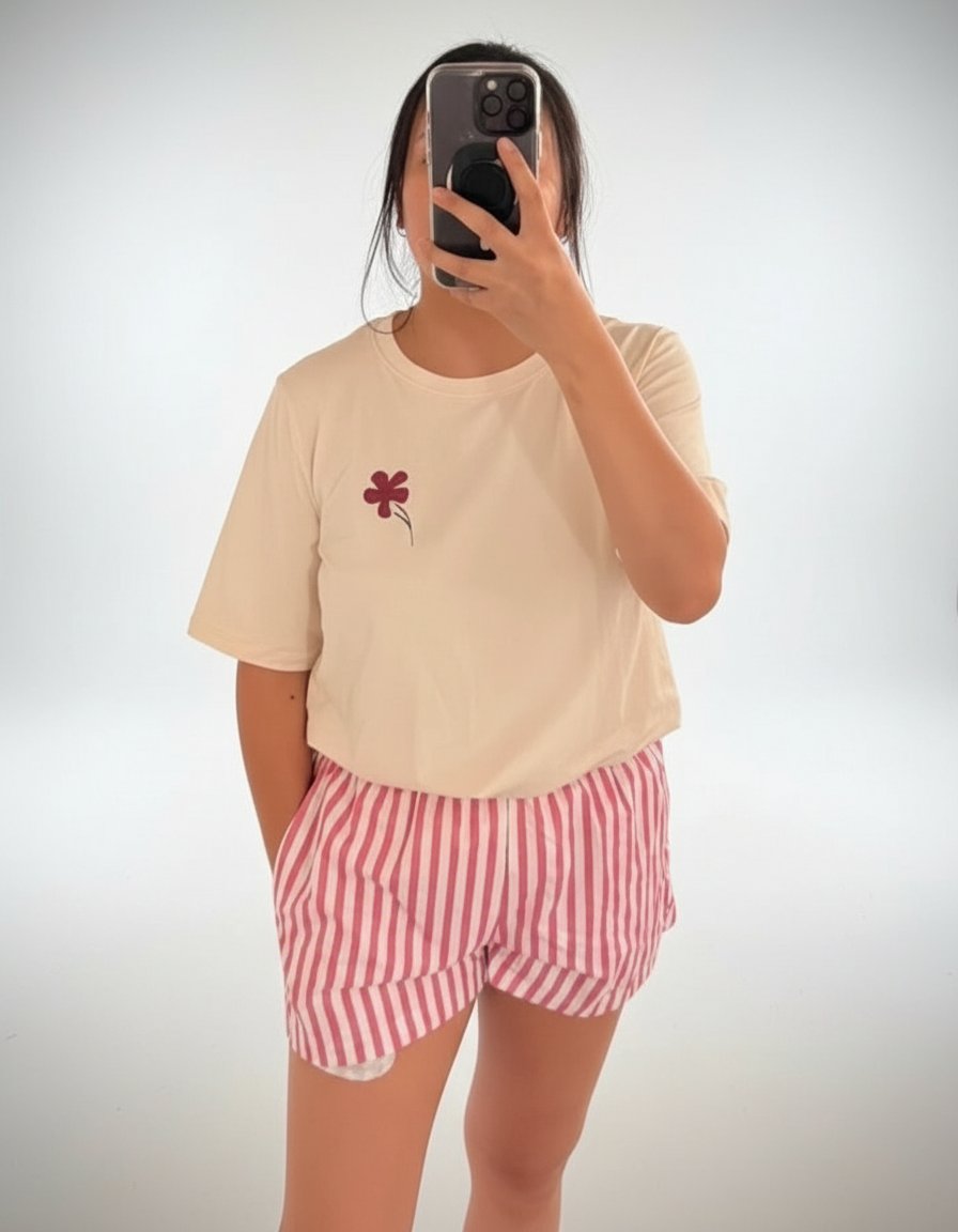 Set comfy neuf short + t-shirt 🌸 