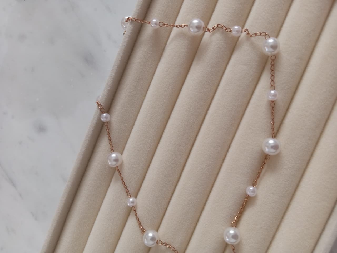Collier en perles 