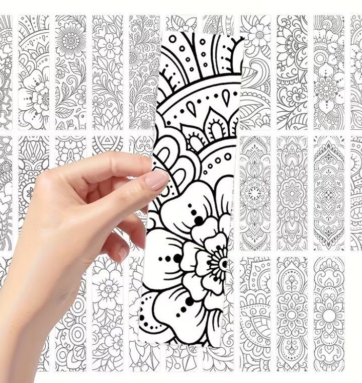 Set of book mark à coloré 🖌️🎨 