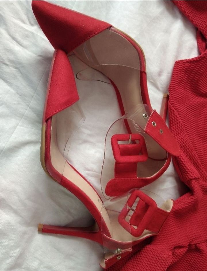 Escarpins rouge 