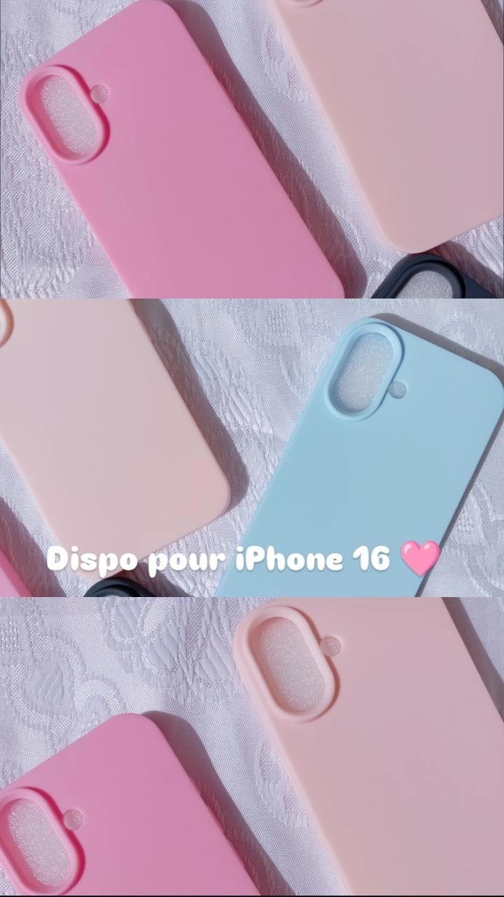 Pack 4 phone cases iphone 16 
