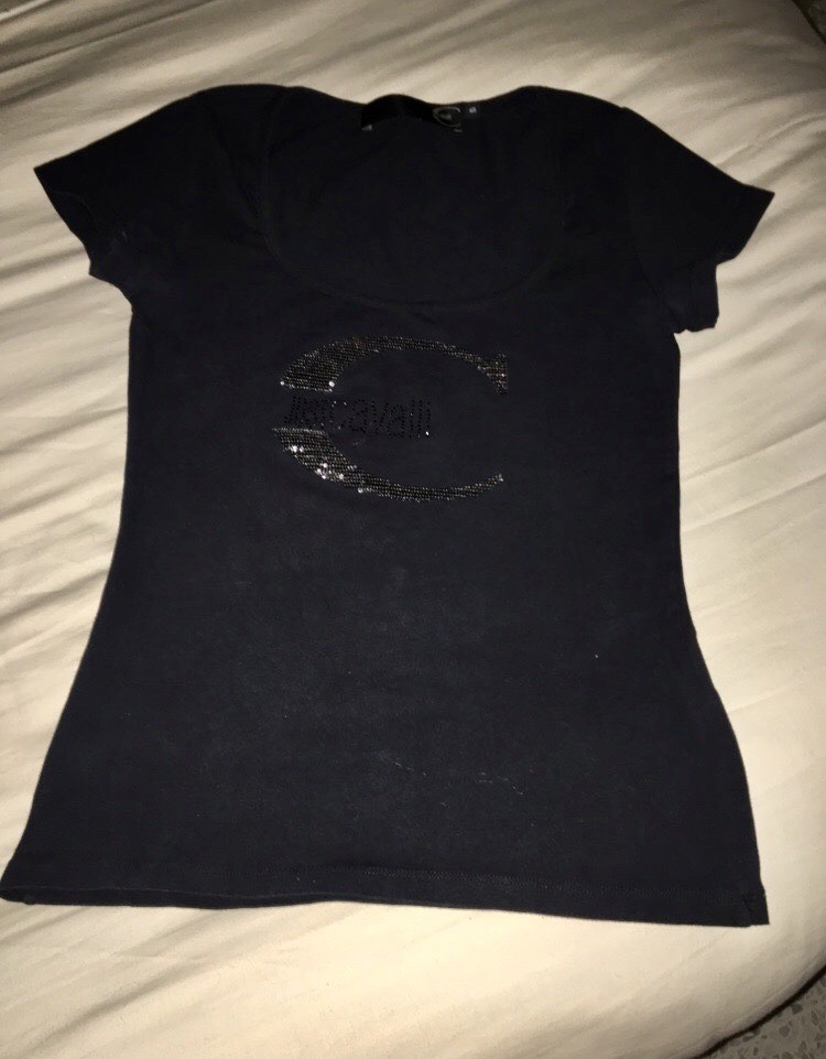 T-shirts Roberto cavalli authentique noir 👚🖤