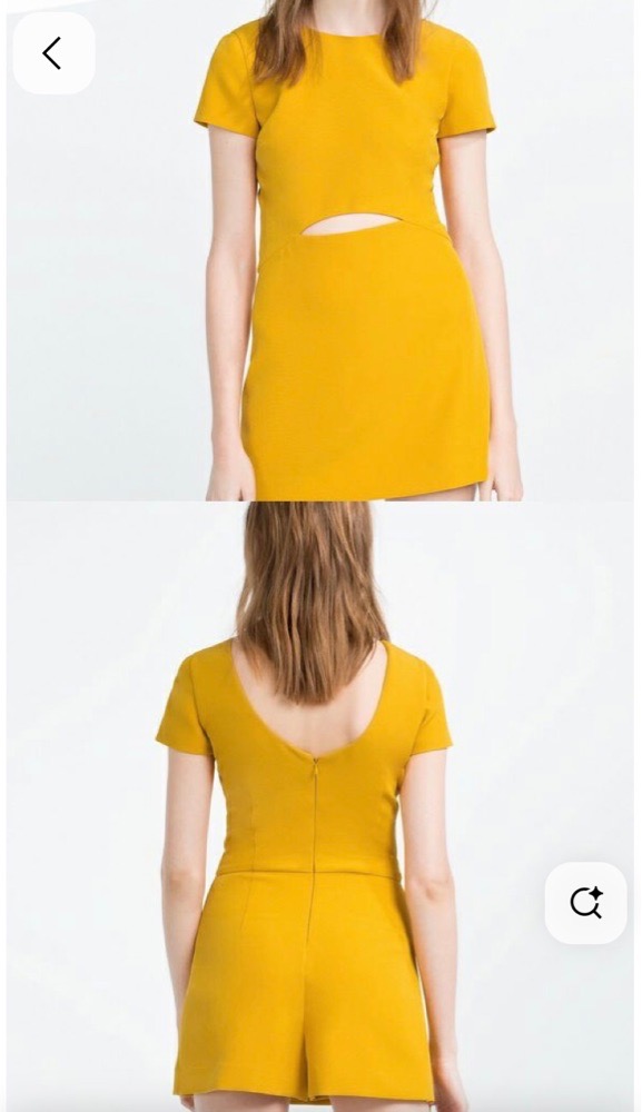 Robe combishort jaune 💛💛