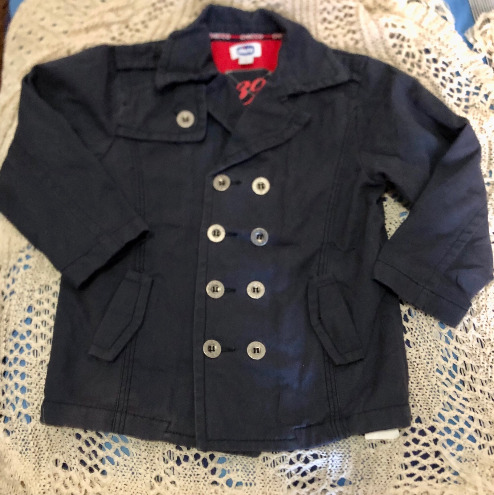 Parka garcon Chicco bleu marine 4 Ans 
