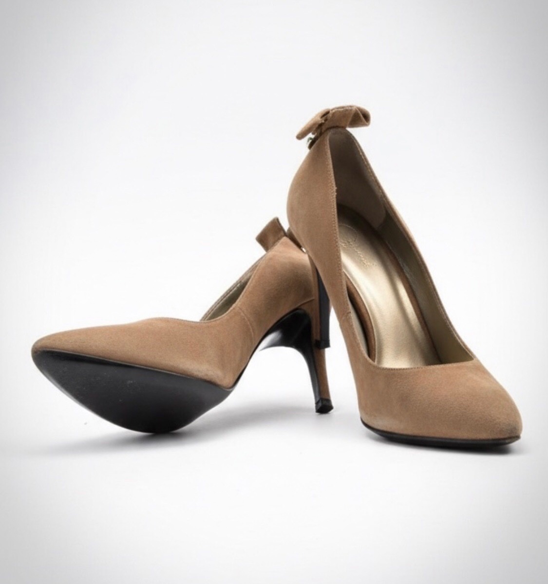 Escarpins  daim camel liujo 38 presque neuf 