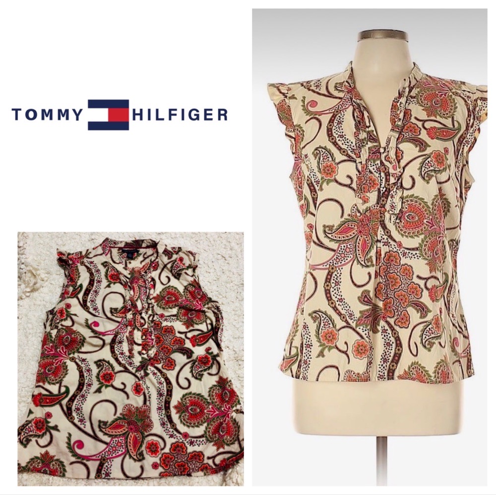 Chemise neuf Tommy sans manche cotton 100% 