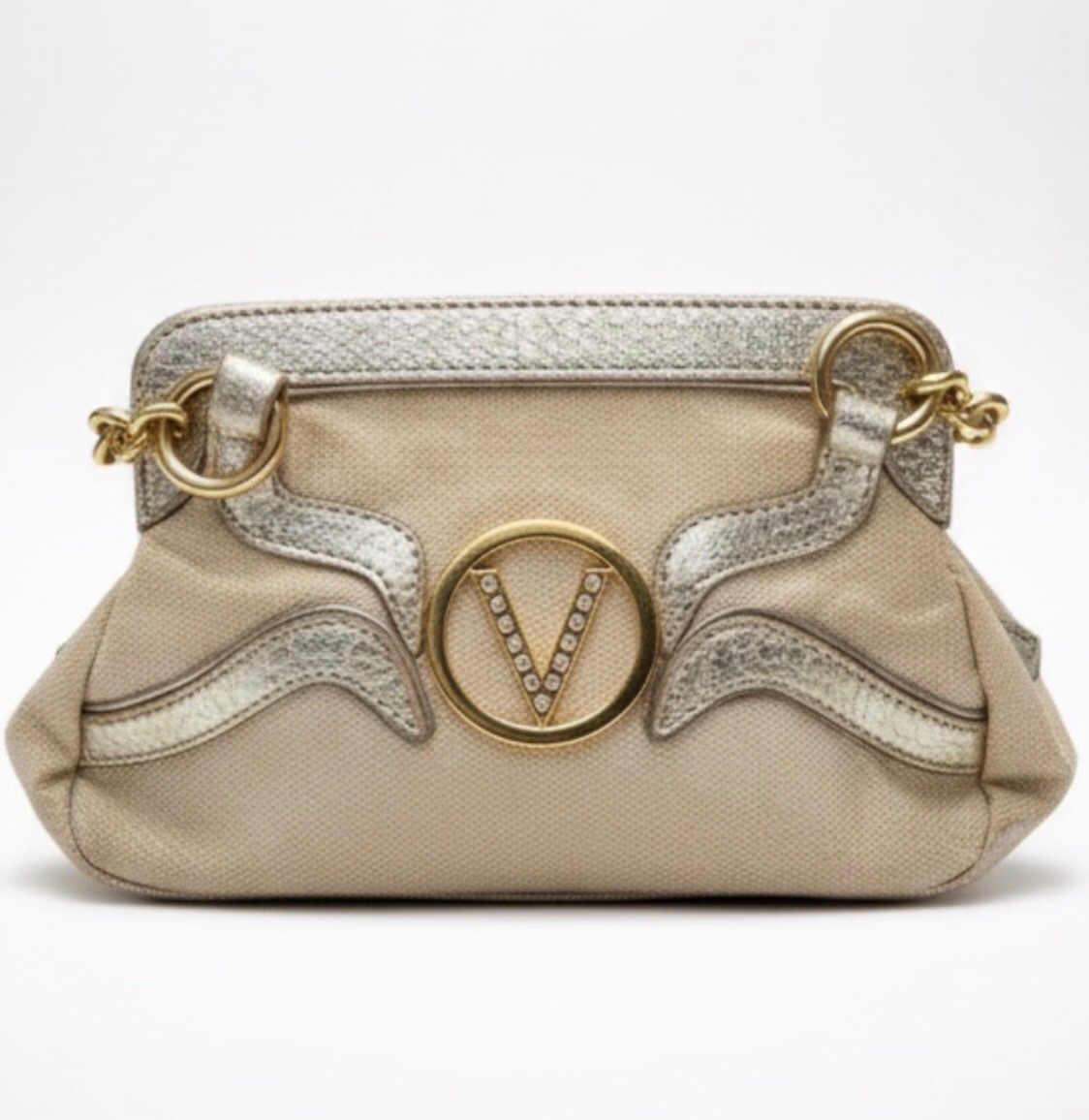 Pochette habillé VALENTINO en Doré🏵