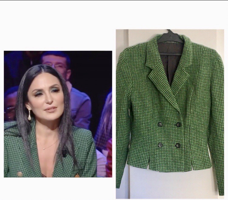 Blazer pied de poule 💚💚