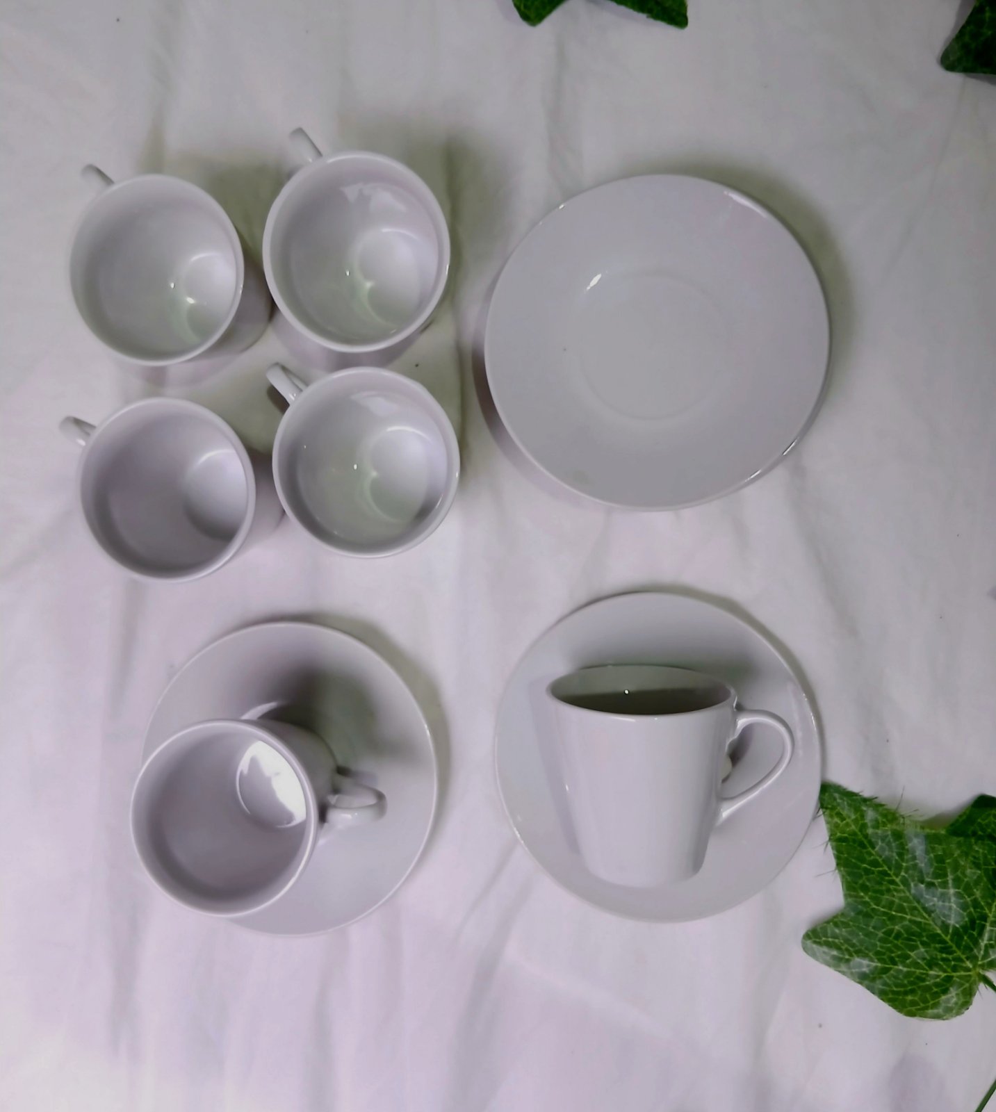 6pcs small coffee mugs set Small size 