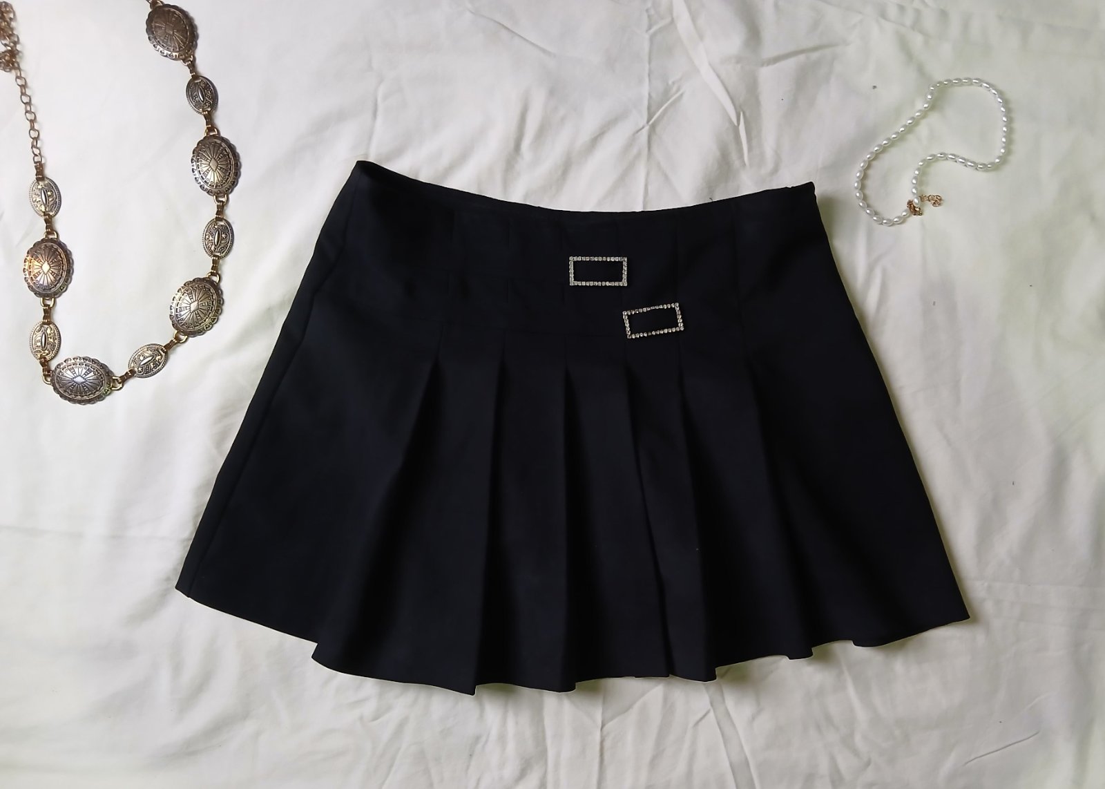 Mini black skirt 