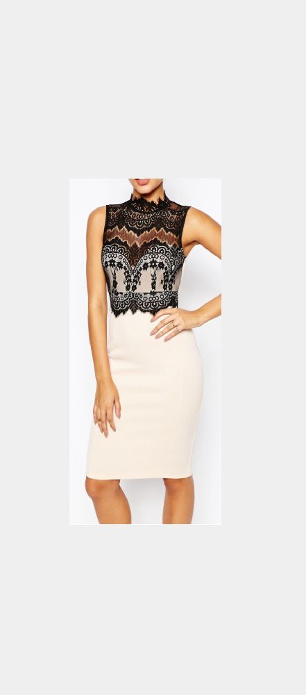 Robe soirée, crème 