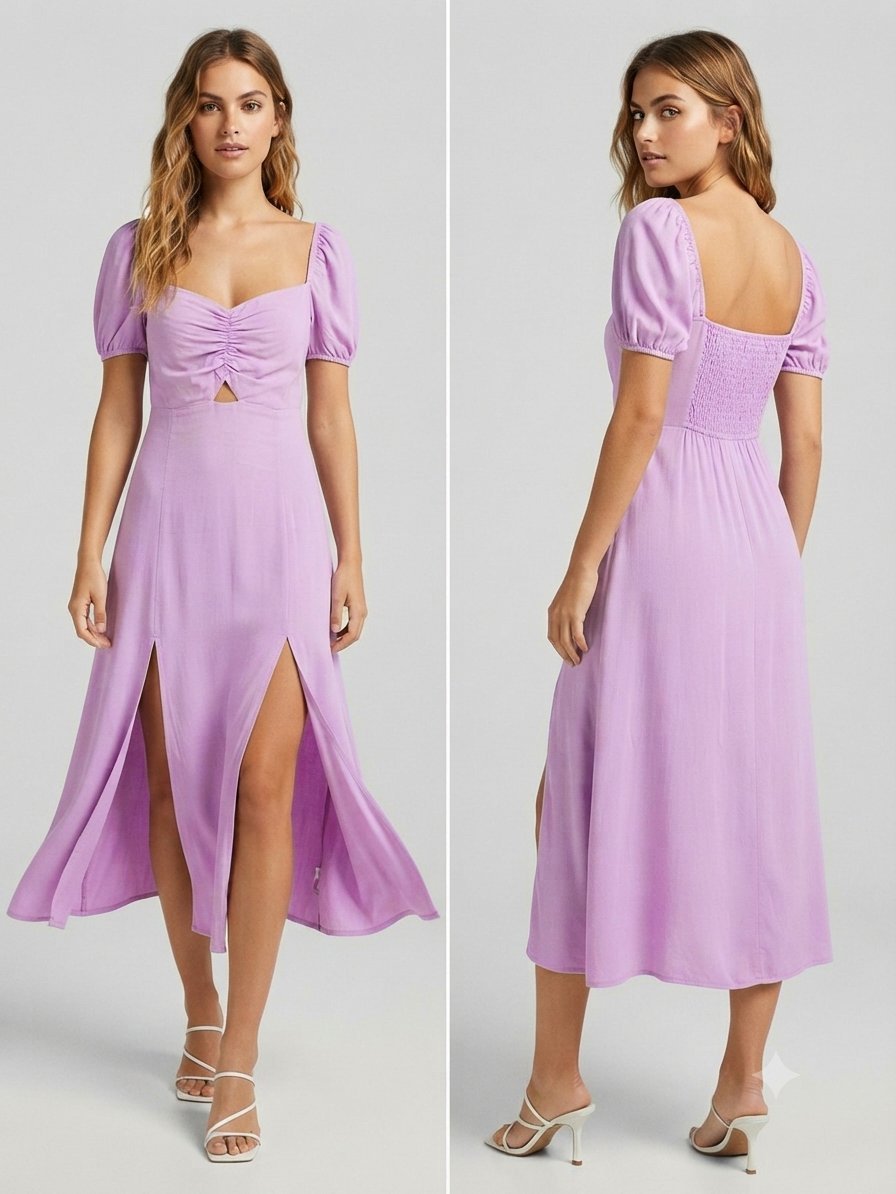 Summer dress Bershka 🩷💜🛍🌸