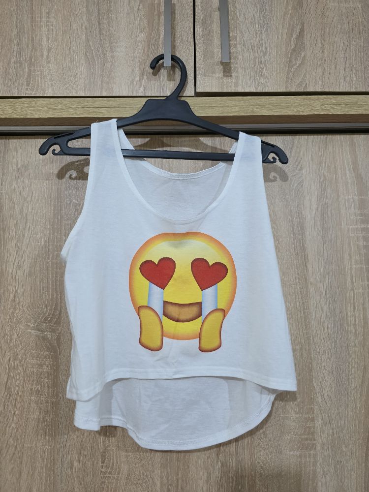 Cool emoji Crop-top 
